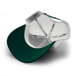 Load image into Gallery viewer, Charlotte Trucker Hat, Gray and Green
