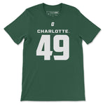 Load image into Gallery viewer, Charlotte #49 Football Jersey T-Shirt
