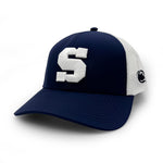 Load image into Gallery viewer, Penn State Block S Logo Trucker Hat
