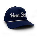 Load image into Gallery viewer, Penn State Script Rope Hat, Navy
