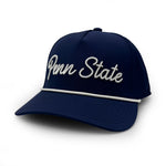Load image into Gallery viewer, Penn State Script Rope Hat, Navy
