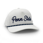 Load image into Gallery viewer, Penn State Script Rope Hat, White
