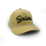 Load image into Gallery viewer, Purdue Boilers Script Rope Hat, Gold
