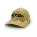 Load image into Gallery viewer, Purdue Boilers Script Rope Hat, Gold
