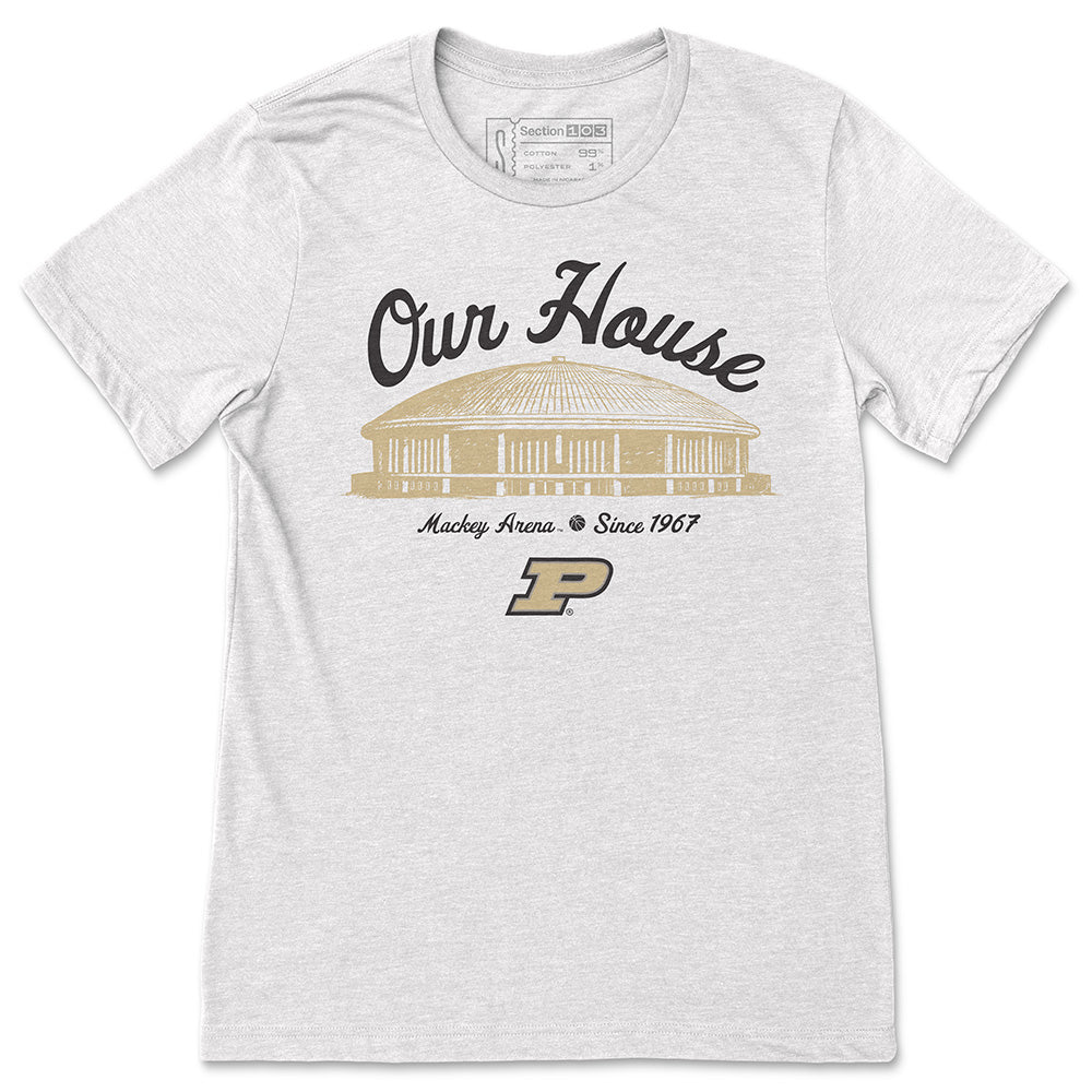 Purdue Our House Mackey Arena T-Shirt – Section 103