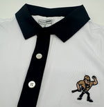 Load image into Gallery viewer, Purdue Pete Contrast Collar Performance Polo
