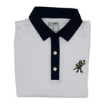 Load image into Gallery viewer, Purdue Pete Contrast Collar Performance Polo
