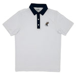 Load image into Gallery viewer, Purdue Pete Contrast Collar Performance Polo
