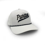 Load image into Gallery viewer, Purdue Script Rope Hat
