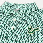 Load image into Gallery viewer, South Florida Map Pattern Youth Performance Polo
