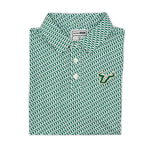 Load image into Gallery viewer, South Florida Map Pattern Youth Performance Polo
