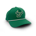 Load image into Gallery viewer, South Florida PVC Patch Rope Hat, Green

