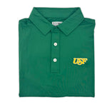 Load image into Gallery viewer, South Florida Vintage USF Logo Performance Polo
