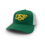 Load image into Gallery viewer, South Florida Vintage USF Logo Trucker Hat
