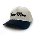 Load image into Gallery viewer, Team Mom Script Rope Hat
