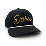 Load image into Gallery viewer, Vanderbilt Dores Script Rope Hat, Black

