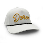 Load image into Gallery viewer, Vanderbilt Dores Script Rope Hat, White
