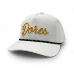 Load image into Gallery viewer, Vanderbilt Dores Script Rope Hat, White
