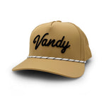 Load image into Gallery viewer, Vandy Script Rope Hat, Gold
