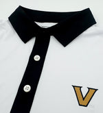 Load image into Gallery viewer, Vanderbilt Contrast Collar Performance Polo
