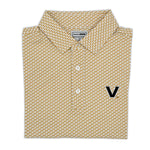 Load image into Gallery viewer, Vanderbilt Map Pattern Performance Polo
