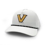Load image into Gallery viewer, Vanderbilt PVC Patch Rope Hat, White
