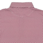 Load image into Gallery viewer, Virginia Tech Swinging HokieBird Golf Club Pattern Performance Polo
