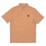 Load image into Gallery viewer, Virginia Tech HokieBird Striped Performance Polo
