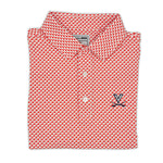Load image into Gallery viewer, Virginia Map Pattern Performance Polo
