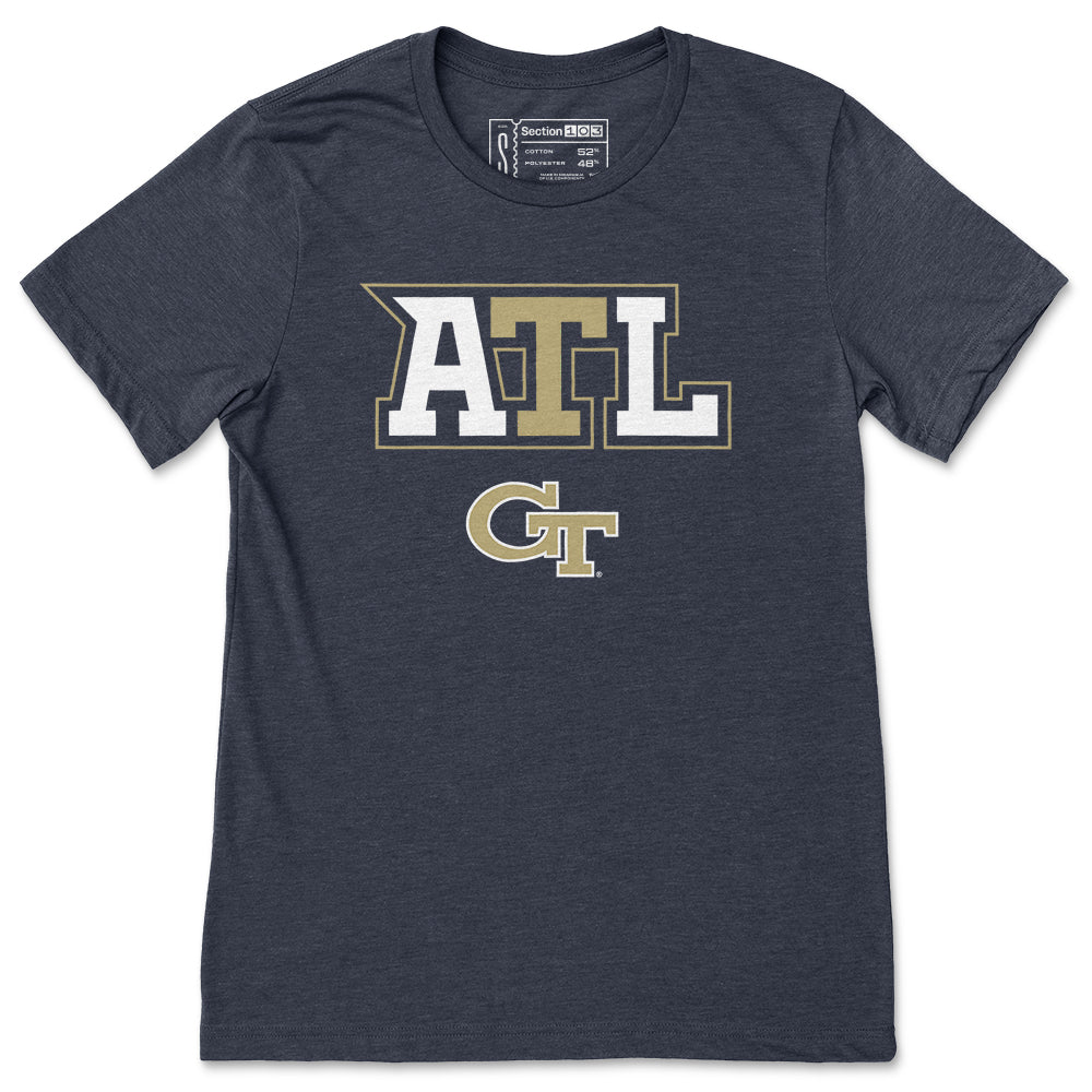 Georgia Tech ATL T-Shirt, Navy