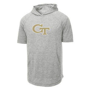 Georgia Tech Lightweight Short-Sleeve Coach Hoodie