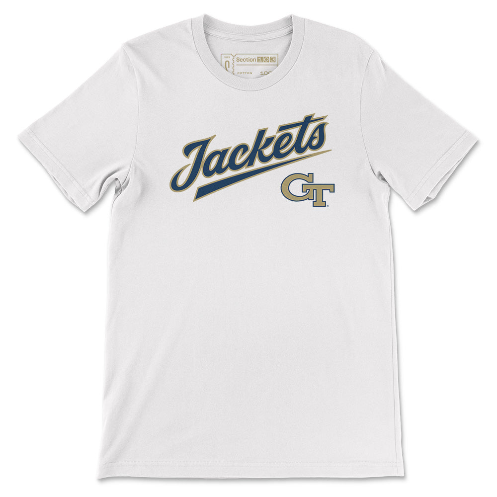 Georgia Tech Jackets Script T-Shirt