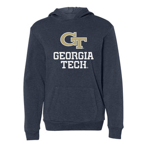 Georgia Tech Logo + Wordmark Youth Hoodie