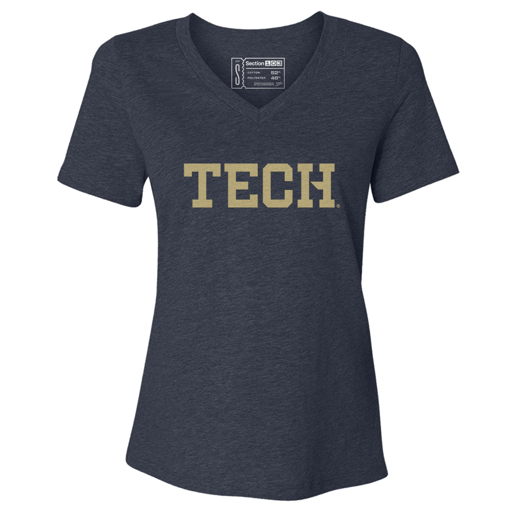 TECH Women's V-Neck T-Shirt