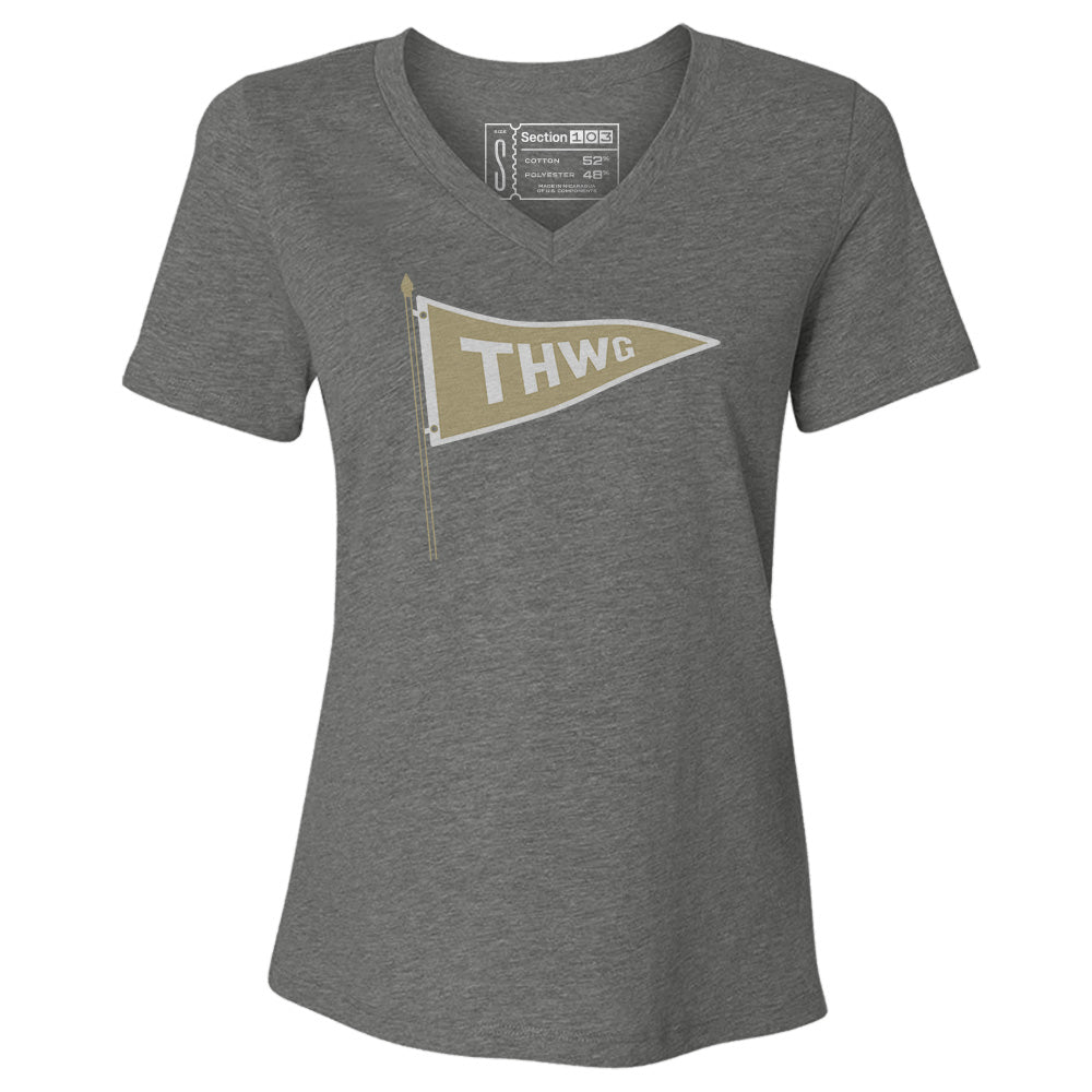 Georgia Tech THWG Women's V-Neck T-Shirt