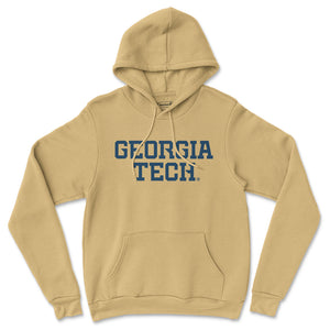 Georgia Tech Wordmark Athletic Hoodie